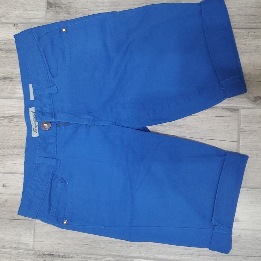 Royal blue shorts